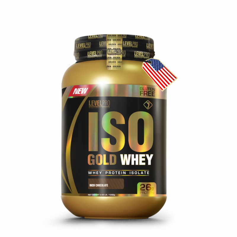 LevelPRO Iso Gold Whey 2.75 Lbs Chocolate