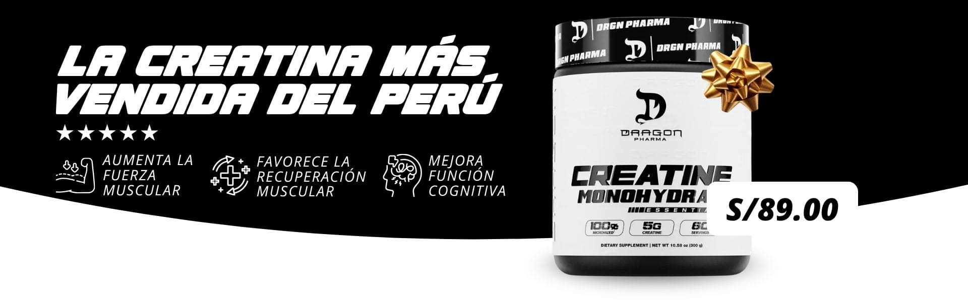 CREATINA DRAGON PHARMA 