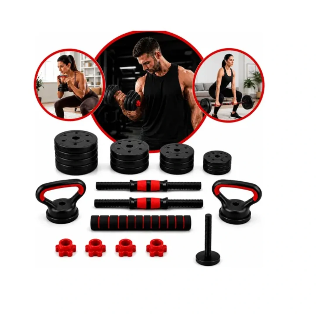 SET DE PESAS CONVERTIBLE 40KG